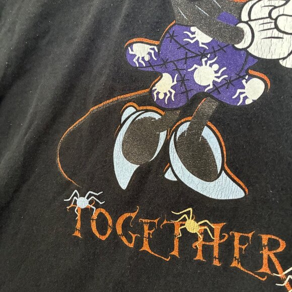 The Disney Store Together Forever Halloween Graphic T-Shirt Size 2XL Spookycore - Picture 3 of 5